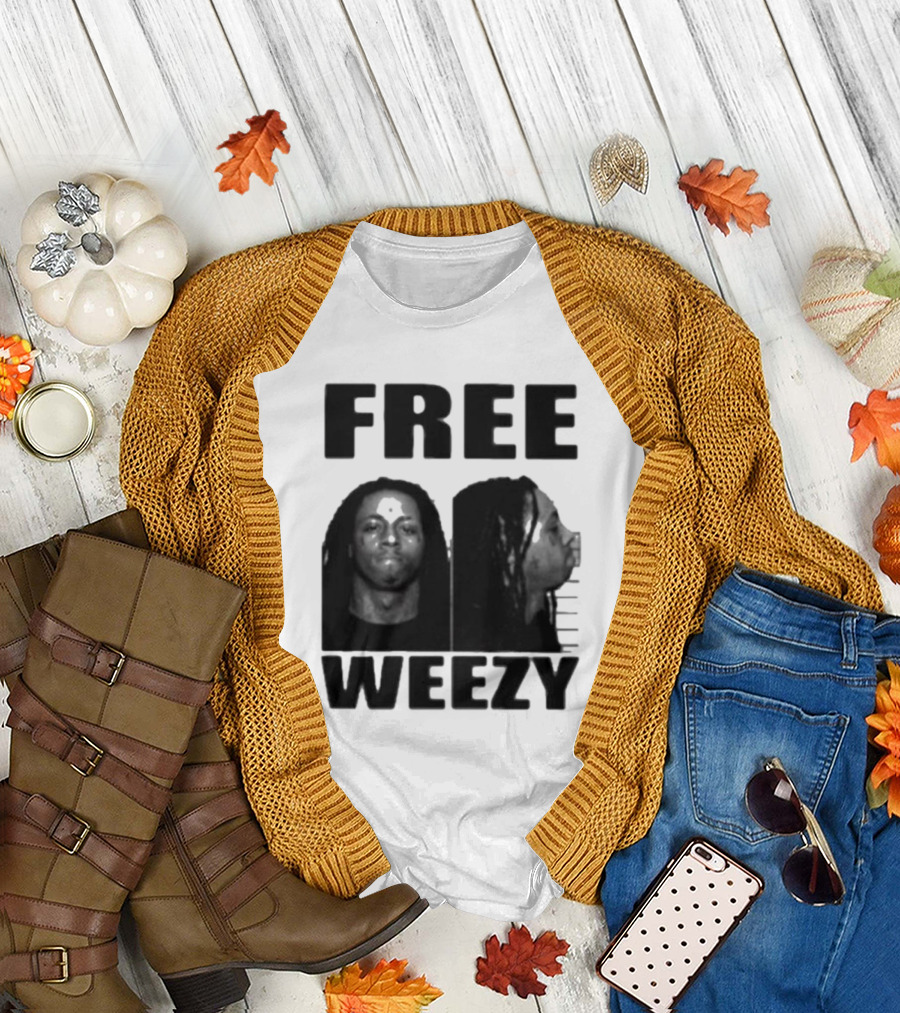 Free Weezy Mugshot Photos T-Shirt