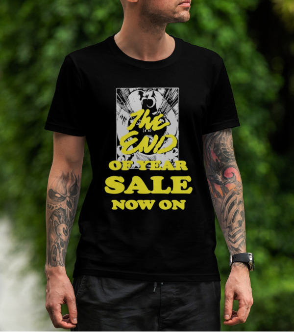 The End Of Year Sale Now On Comic Style Pop Art Explosion T-Shirt