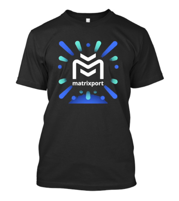 Matrixport Rwa Tokenization Transformative Finance Logo Burst T-Shirt
