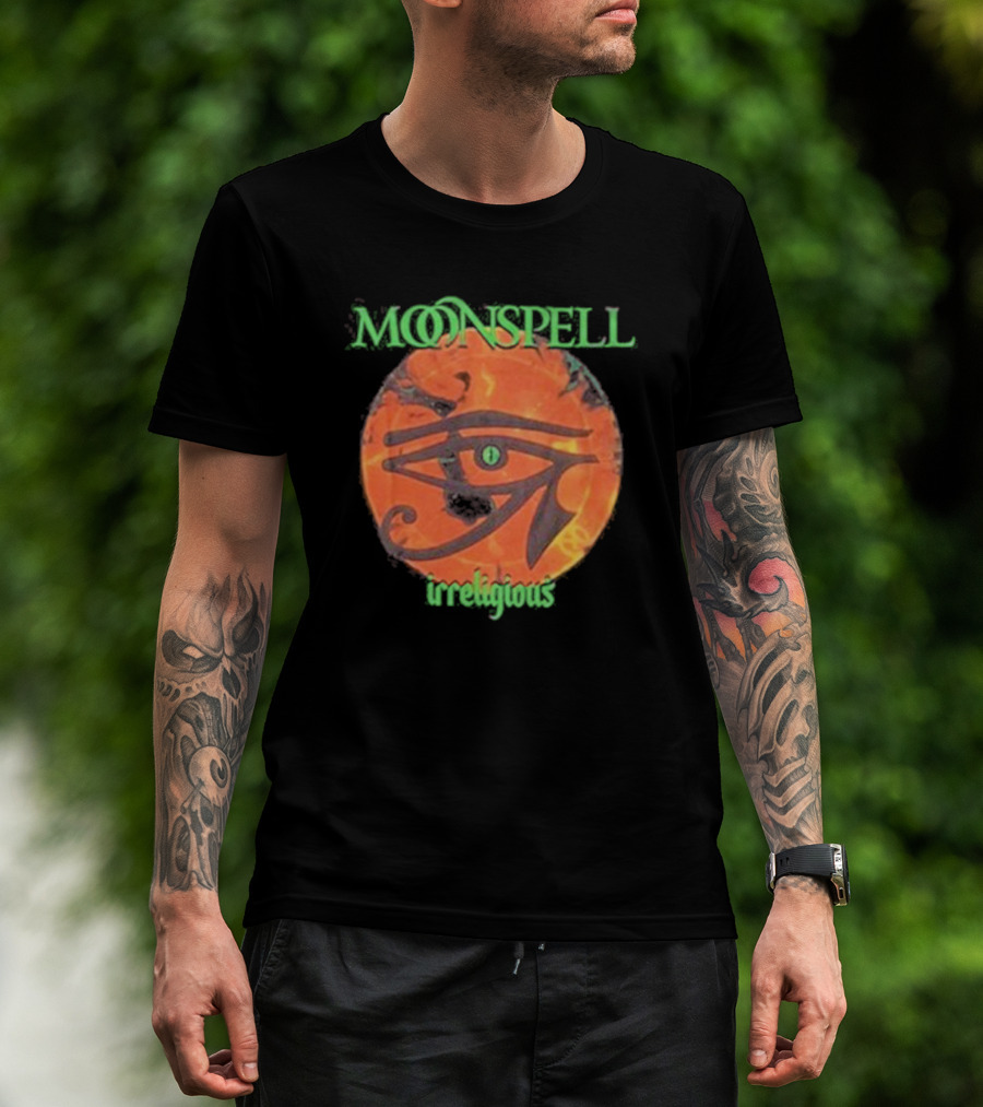 Moonspell Irreligious Eye Of Horus Emblem T-Shirt