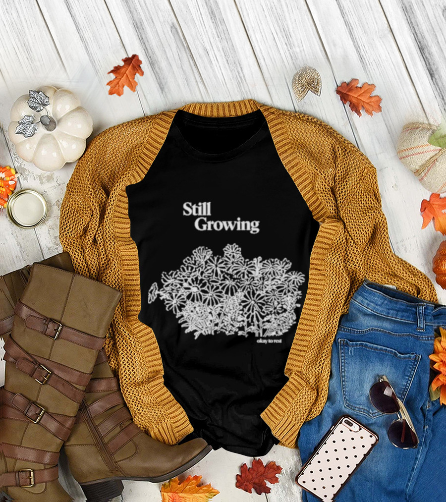 Still Growing Okaytorest Floral T-Shirt