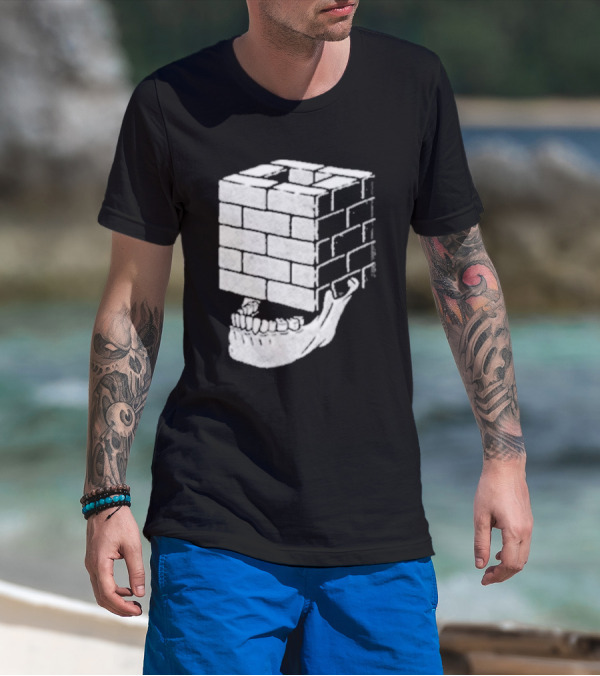 Osees Castleface Block Skull T-Shirt