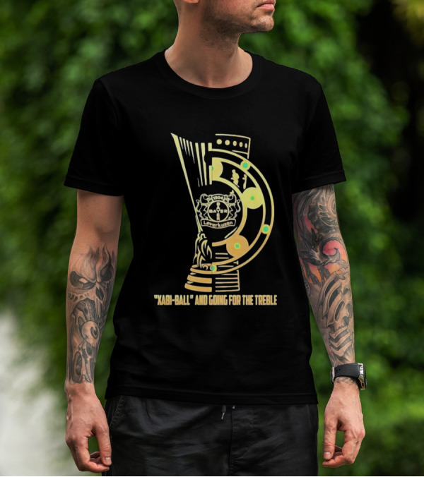 Bayer Leverkusen 1904 Xabi-Ball And Going For The Treble T-Shirt