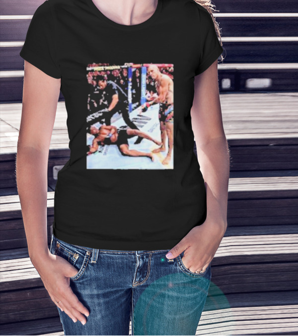 Alex Pereira MMA Victory Over Jamahal Hill In Octagon Showdown T-Shirt