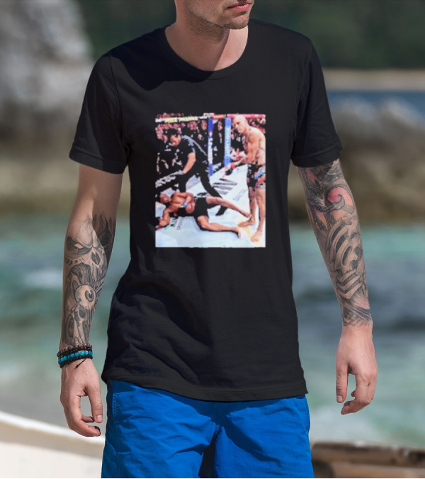Alex Pereira MMA Victory Over Jamahal Hill In Octagon Showdown T-Shirt