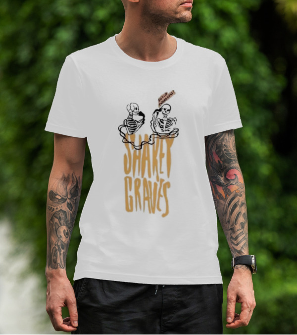 Shakey Graves Hello Gorgeous Skeletons T-Shirt