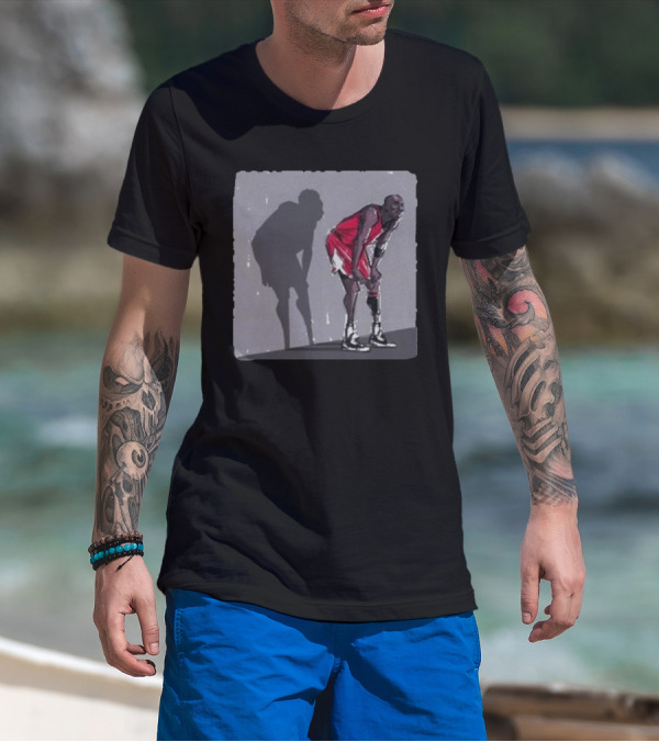 Jack Perkins Me And My Shadow Basketball Legend Icon Shadow T-Shirt
