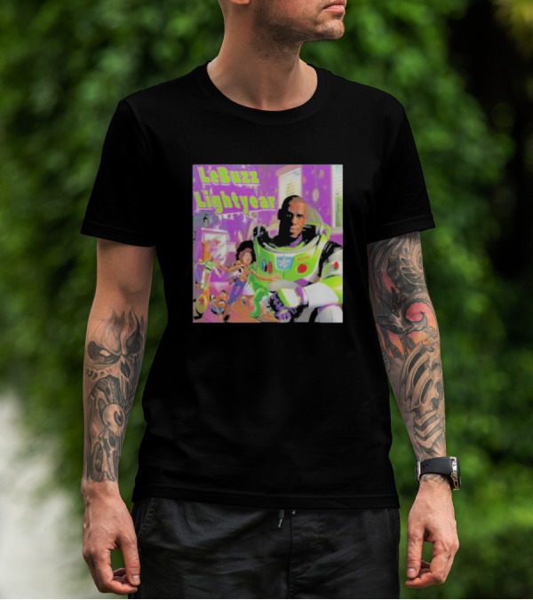 LeBuzz Lightyear Lebron James Toy Story Crossover T-Shirt