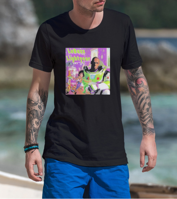 LeBuzz Lightyear Lebron James Toy Story Crossover T-Shirt