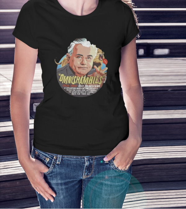 Omnishambles Legal Term Used To Describe Escaping The Lion's Den Mistake For Their Hat T-Shirt