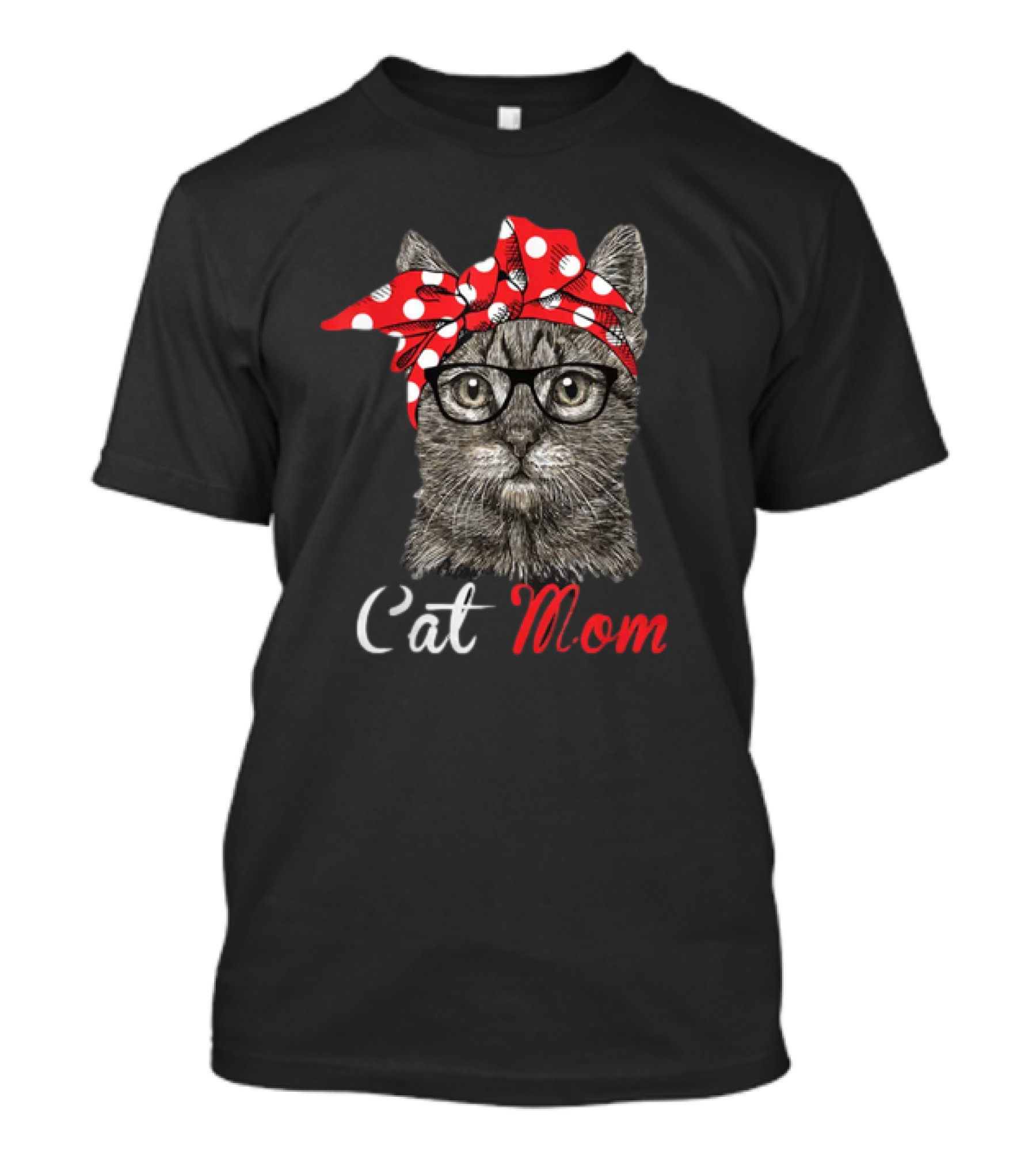 Cat Mom Funny Cat Lovers Mothers Day T-Shirt