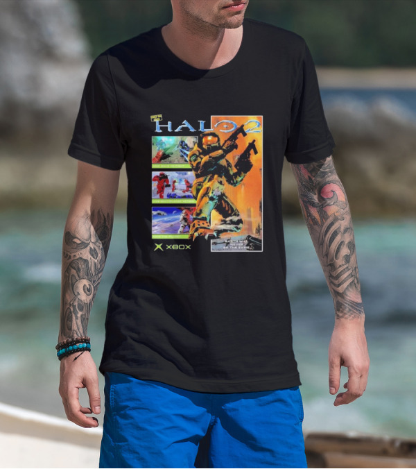 Halo 2 Master Chief Xbox Matchmaking Earth Will Never Be The Same T-Shirt
