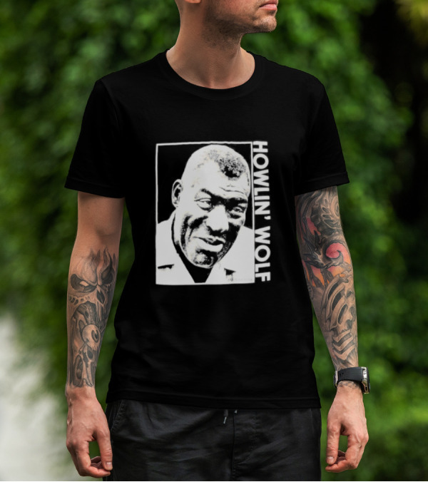 Howlin' Wolf Portrait By Jim Marshall T-Shirt