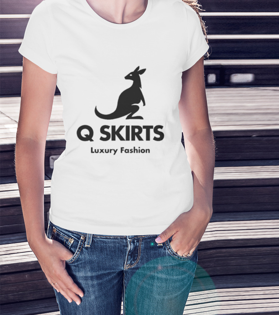 Q Skirts Luxury Fashion Kangaroo T-Shirt