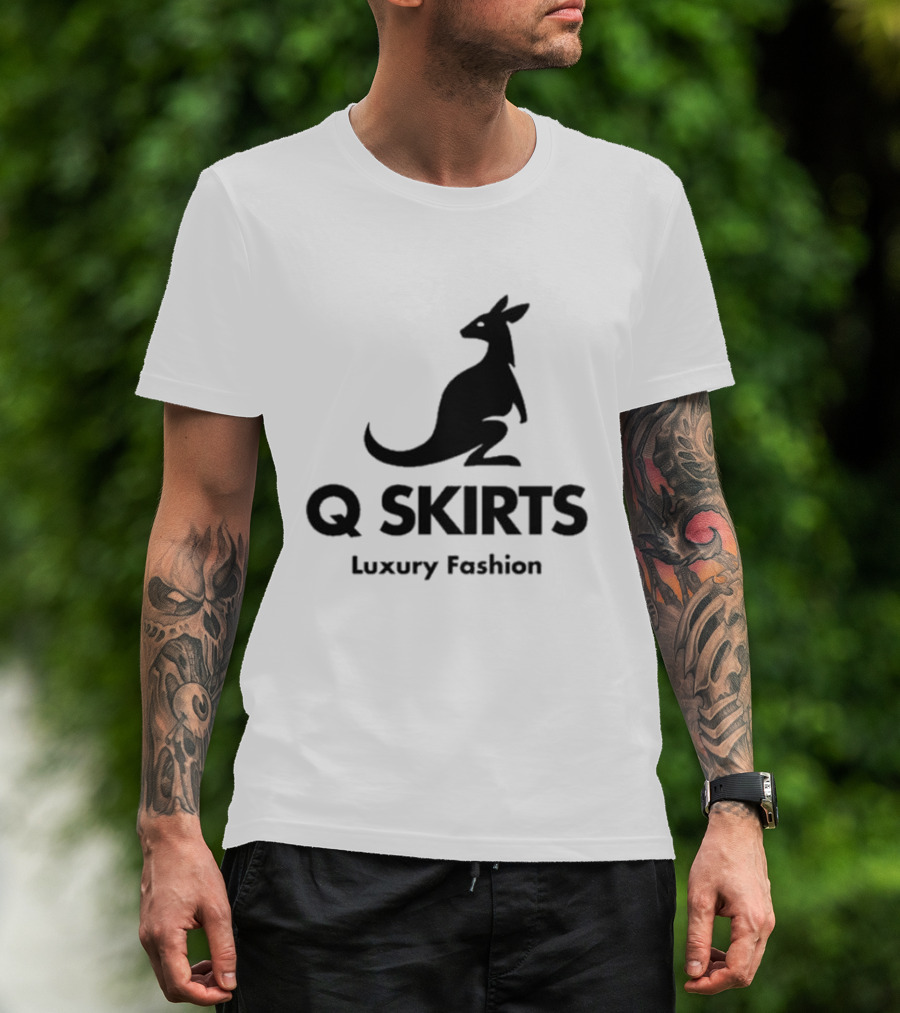 Q Skirts Luxury Fashion Kangaroo T-Shirt