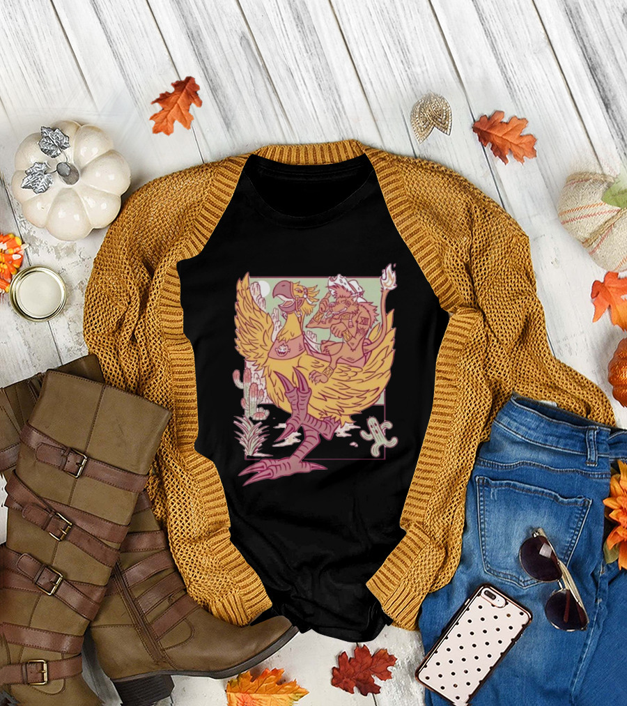 Canyon Rider Wolf And Chicken Desert Adventure The Yetee T-Shirt