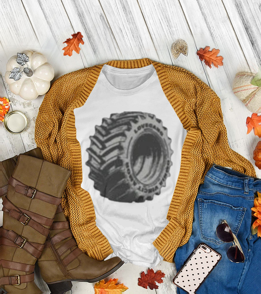 LOVEGANG FORCE WHEELS TIRE T-Shirt