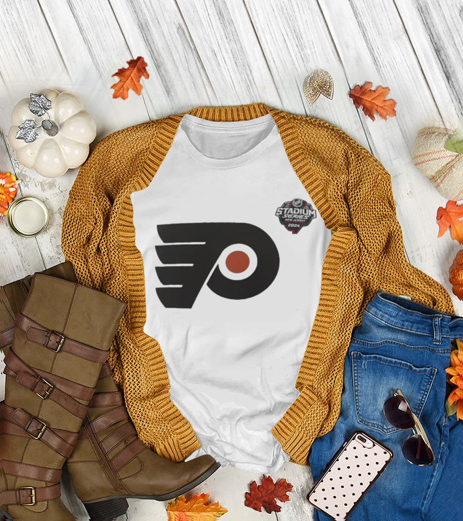 Philadelphia Flyers 2024 NHL Stadium Series T-Shirt