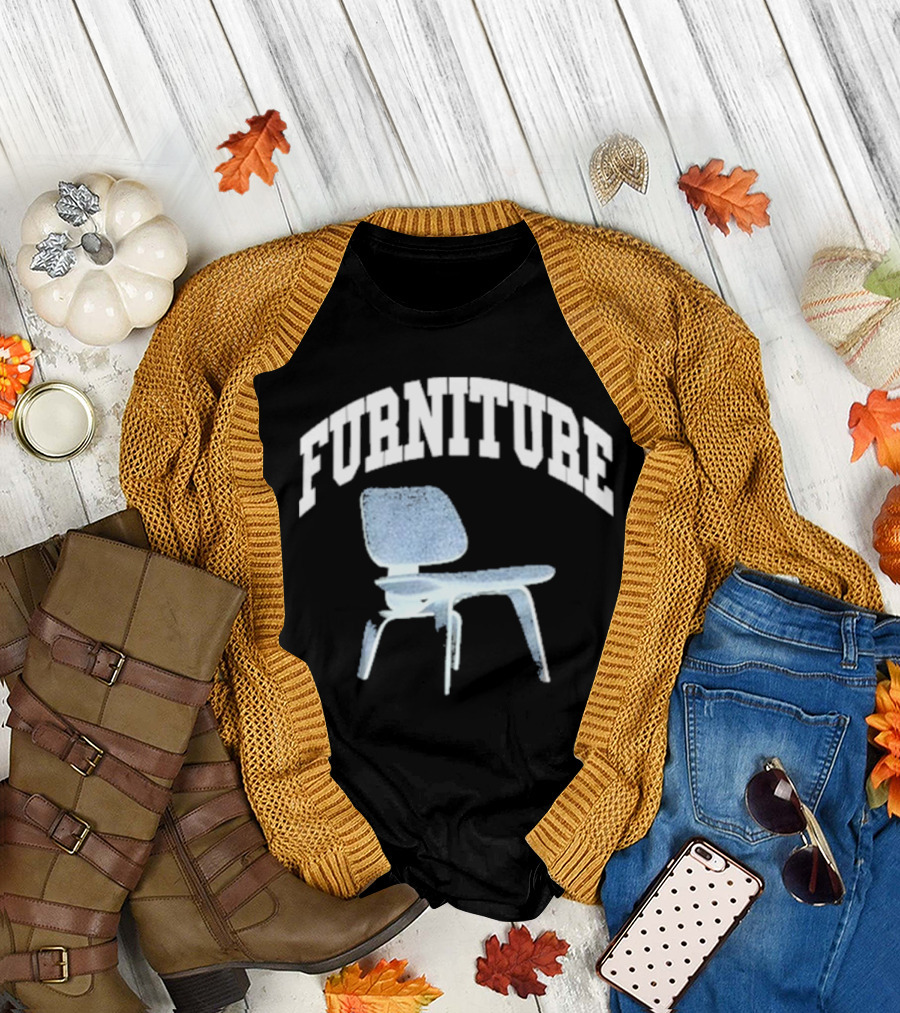 Shayne Wearing The Furniture Chair T-Shirt
