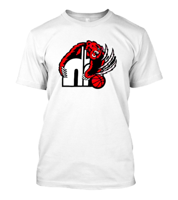 Memphis Hustle Basketball Bear Logo Konchar Hustle T-Shirt