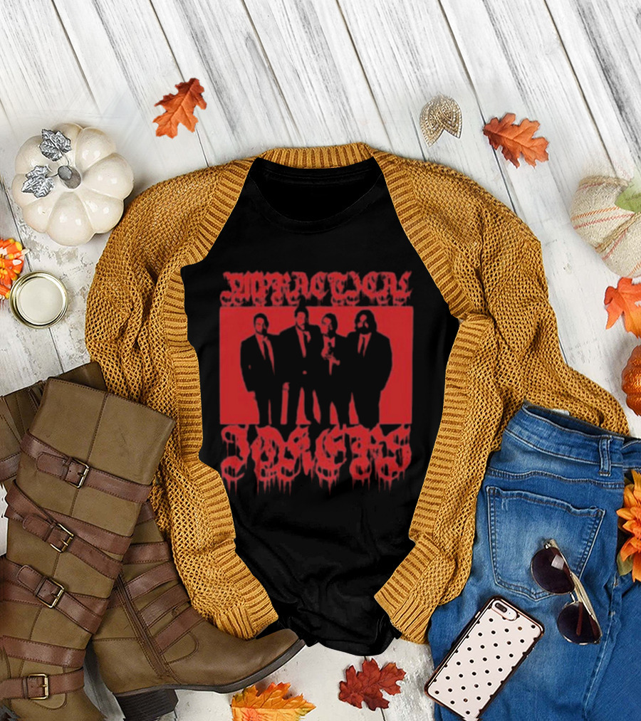 Impractical Jokers Red Silhouette Sequence T-Shirt
