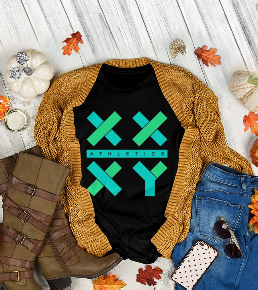 Xx Xy Athletics Neon Geometric T-Shirt
