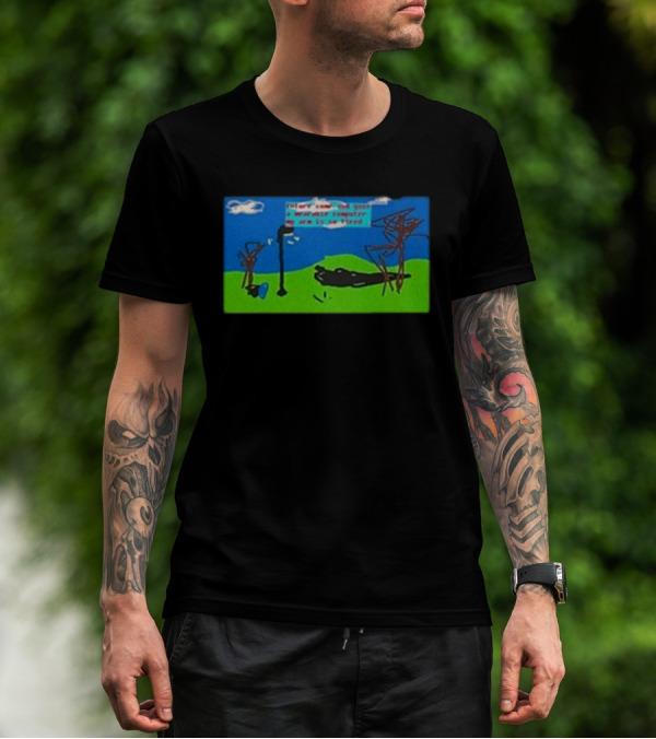 Xyberscape Signed Future Coming Gone My Arm Is So Tired T-Shirt