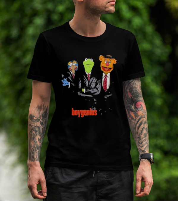 Boygenius Muppet Characters In Suits T-Shirt