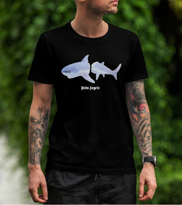 Calgary Flames Palm Angels Shark T-Shirt