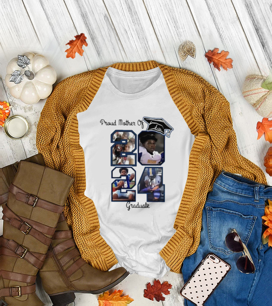 Proud Mother Of 2024 Graduate T-Shirt