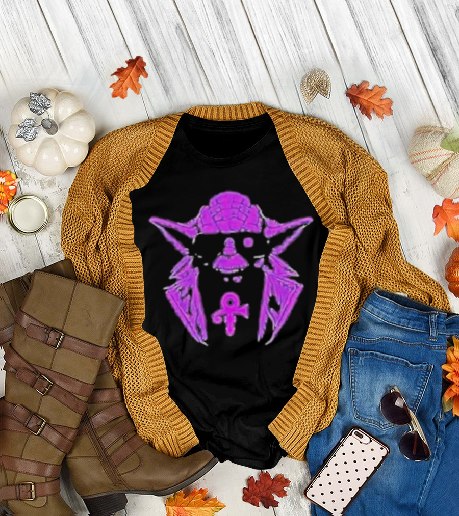 Yoda Purple Symbol Fusion T-Shirt