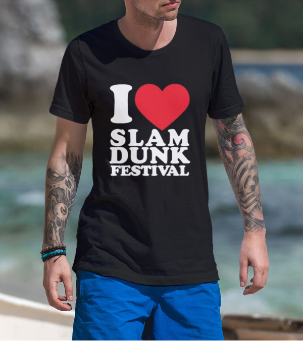I Heart Slam Dunk Festival T-Shirt