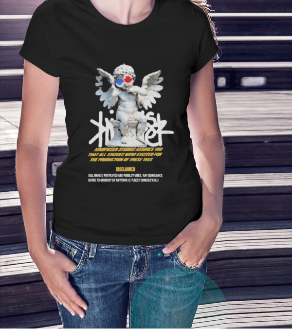 Kingfisher Studios Assures You Statues Were Excited For Tees Purely Vibes Innocental T-Shirt