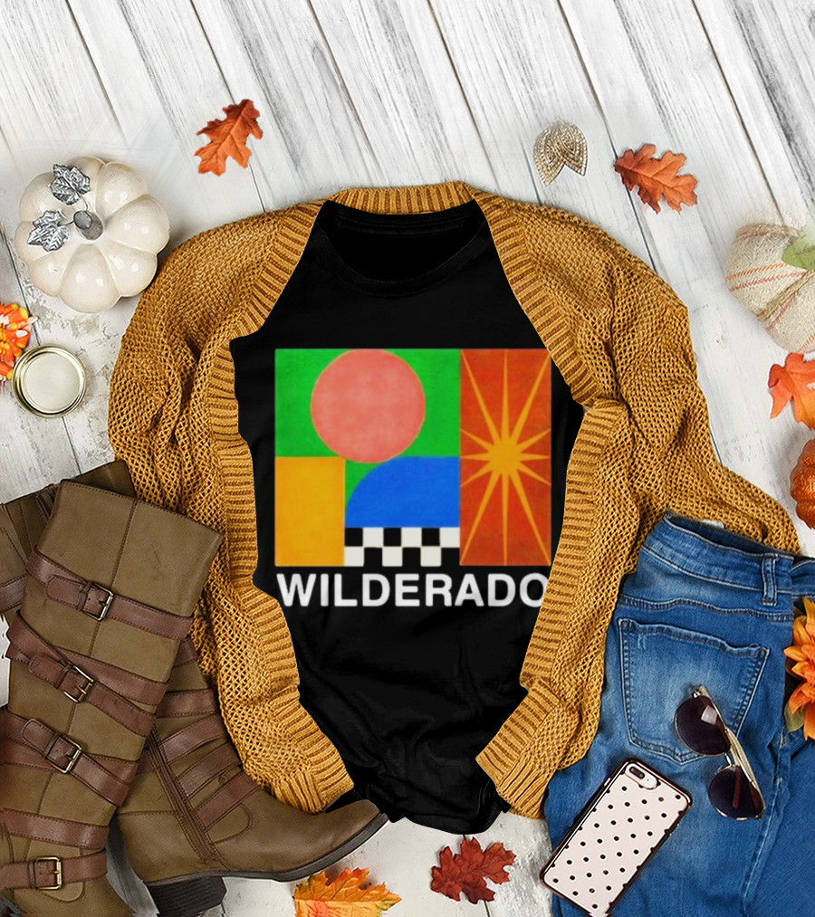 Wilderado Merch Talker Colorful Geometric Abstract T-Shirt
