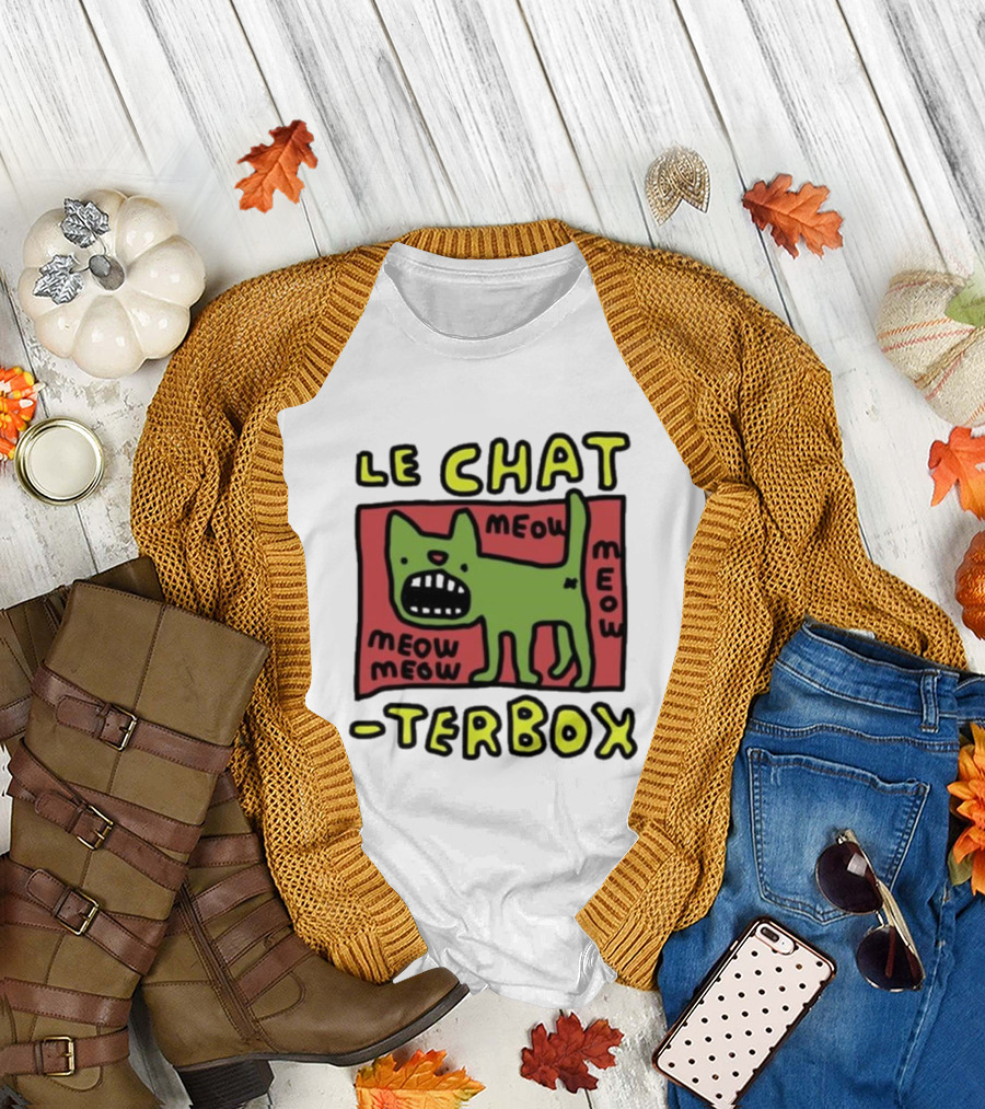 Le Chat Meow Meow Meow Meow Terbox T-Shirt