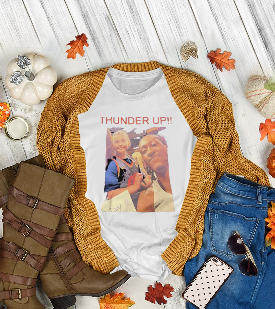 THUNDER UP Chet And Jdub Fan Moment T-Shirt