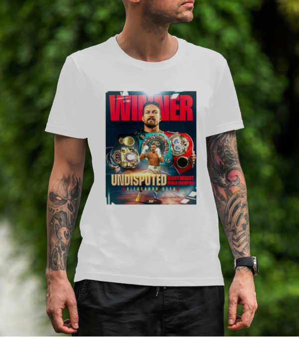 Winner Undisputed Heavyweight World Champion Oleksandr Usyk T-Shirt