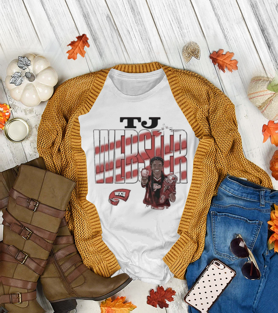 Tj Webster Western Kentucky WKU Player T-Shirt