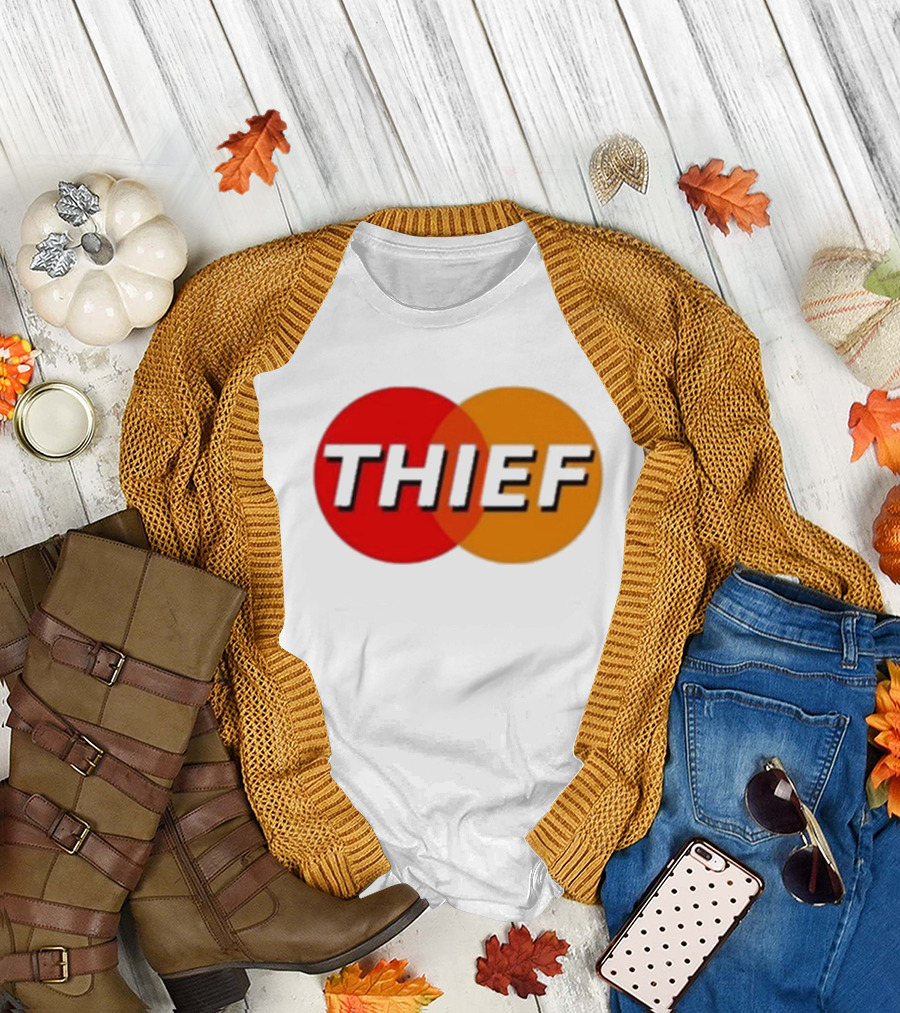 THIEF Logo Parody Mastercard T-Shirt