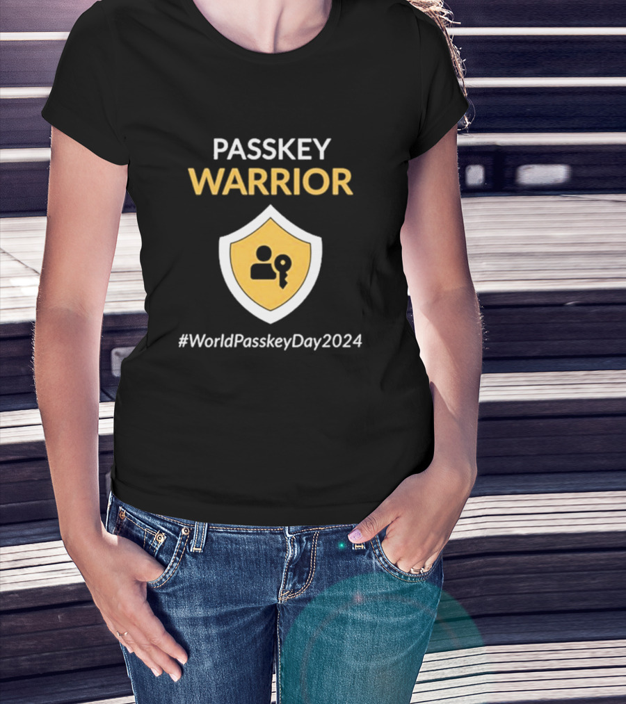 Passkey Warrior Fido Alliance World Passkey Day T-Shirt