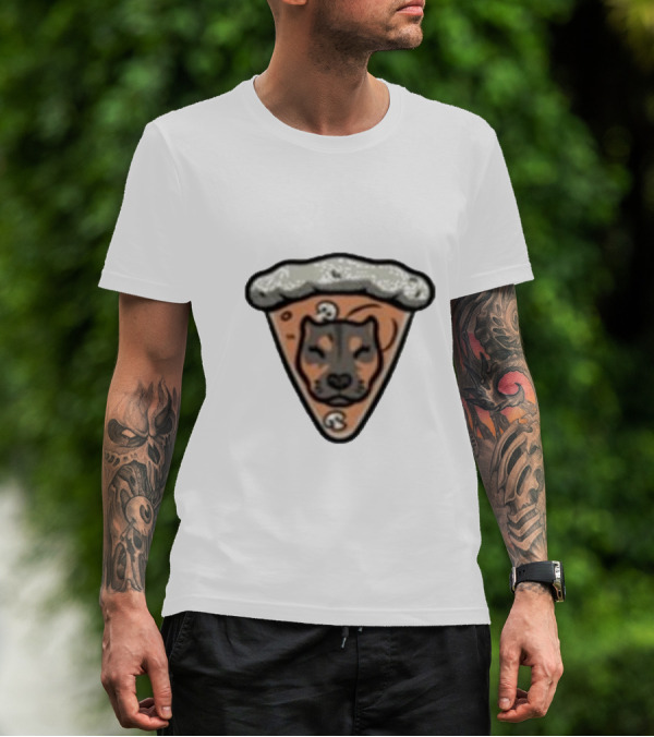 Miss Peaches X Bodoggos Pizza Dog Slice T-Shirt