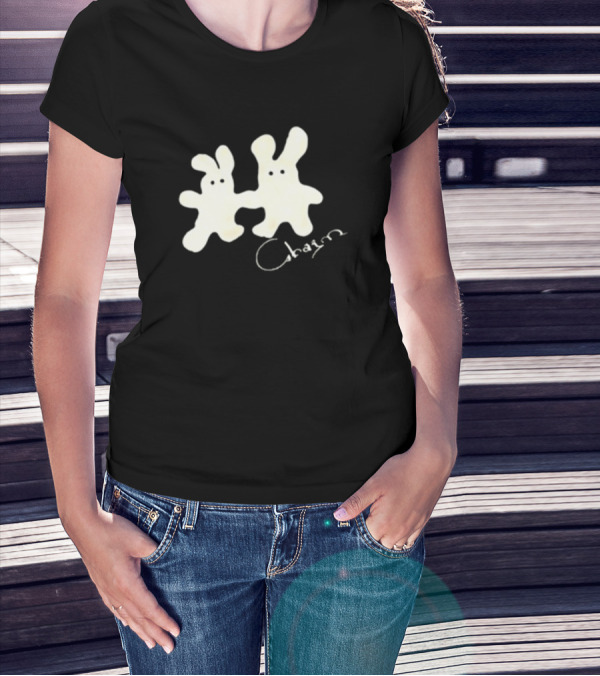 Clairo Charm Bunny Duo Brasil Essence T-Shirt