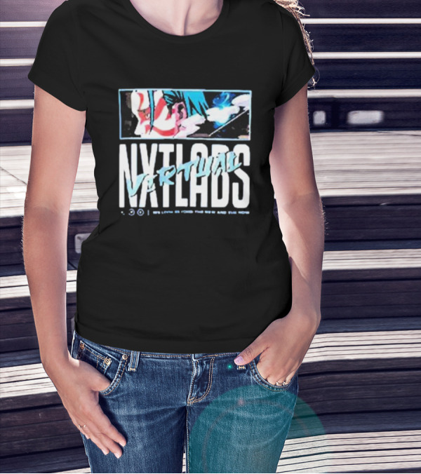 Nxtlabs Virtual We Look Beyond The New And The Now Anime T-Shirt