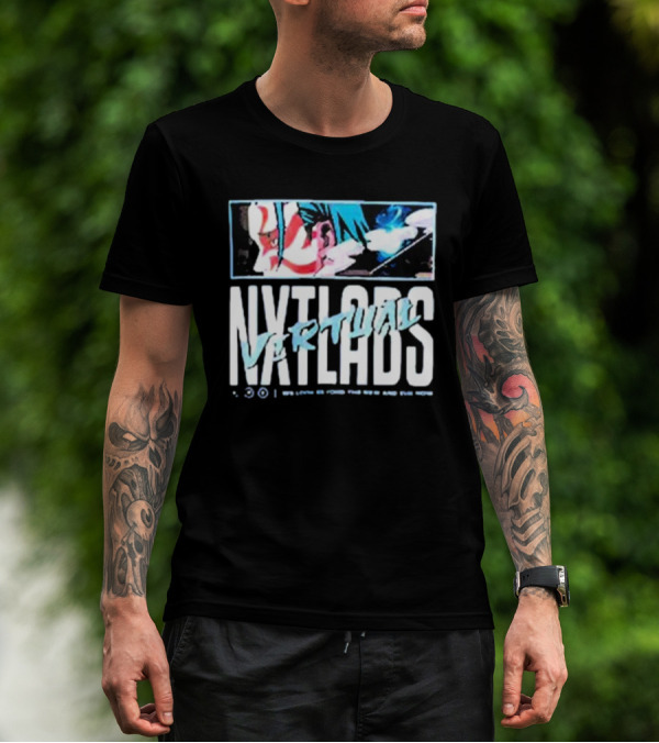 Nxtlabs Virtual We Look Beyond The New And The Now Anime T-Shirt
