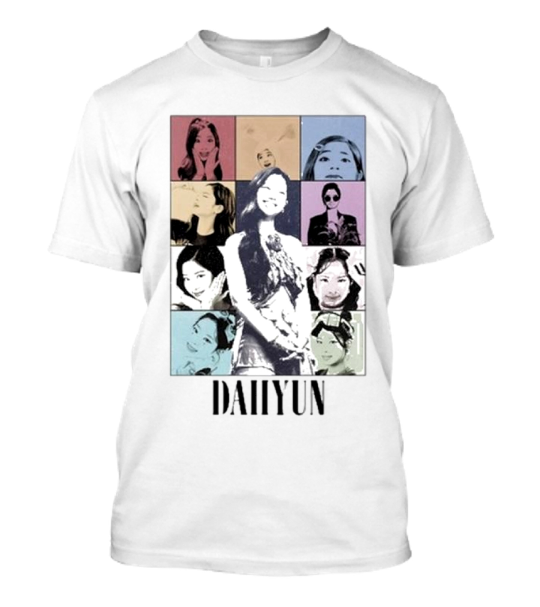 Dahyun Pop Art Tiffany Queens Eras T-Shirt