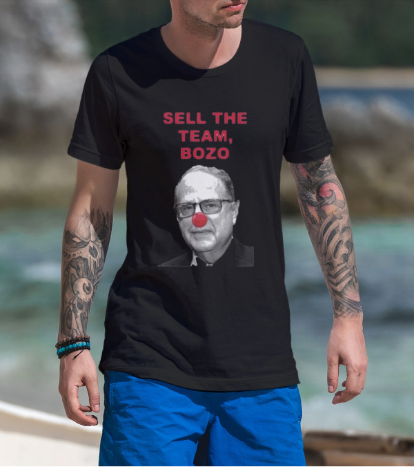 Sell The Team Bozo Red Nose Satire T-Shirt