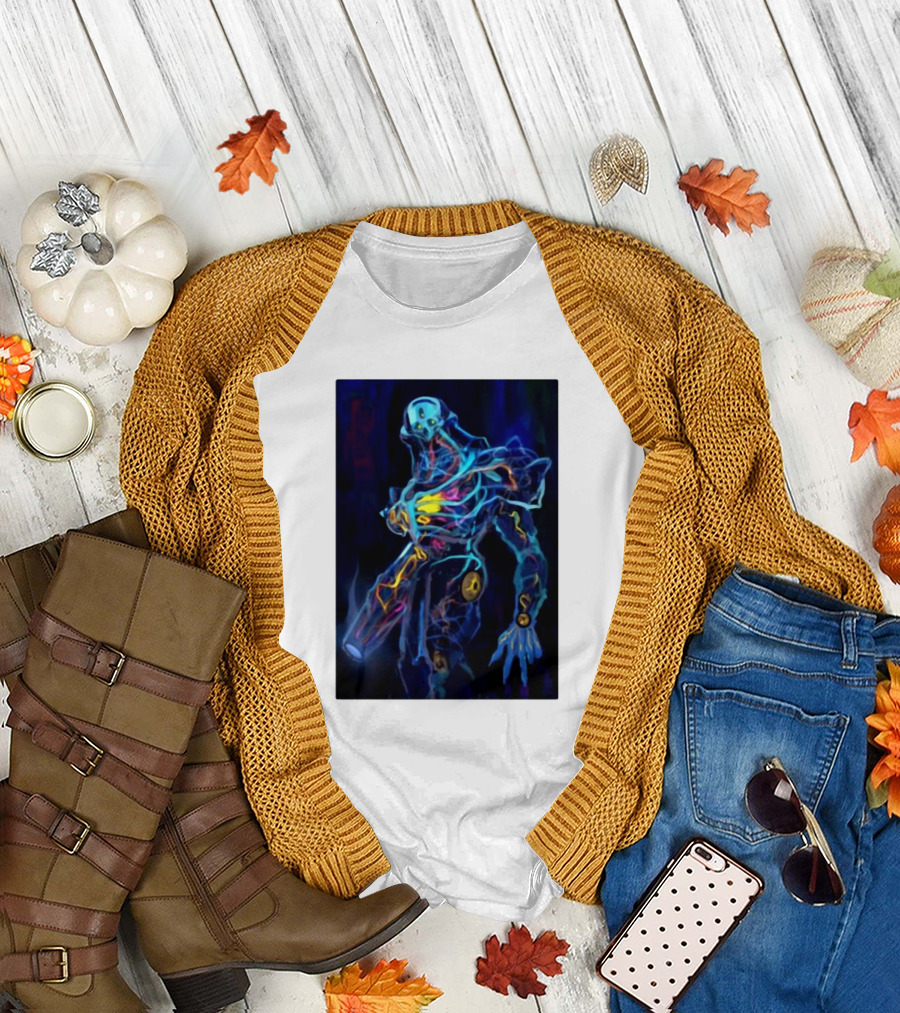 Dark Samus Phazon Energy Doodle T-Shirt