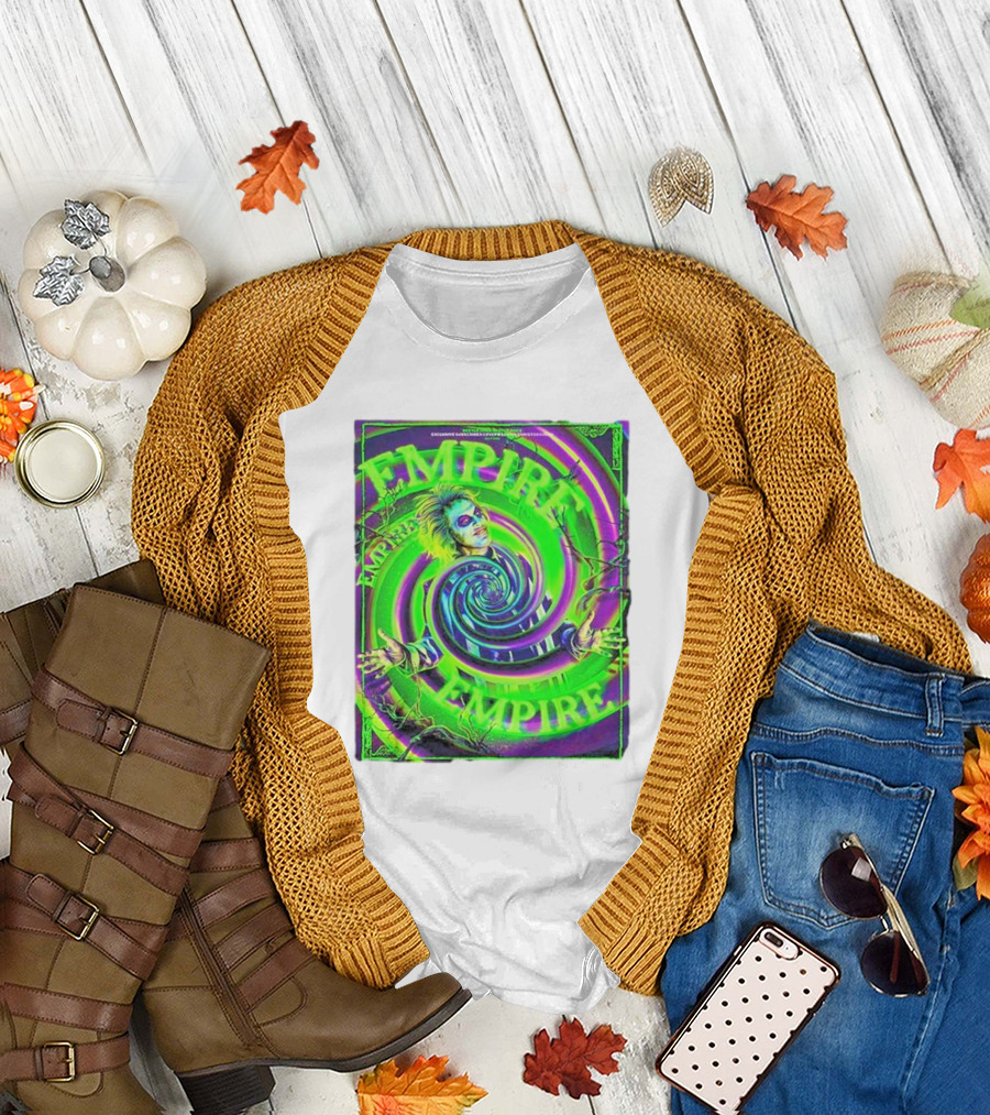 Empire Beetlejuice Beetlejuice Spiral T-Shirt