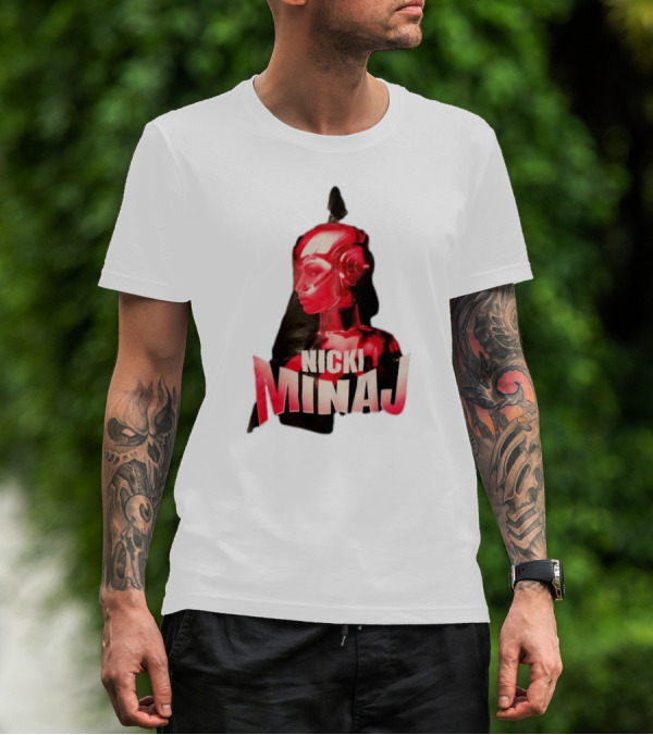 Nicki Minaj Red Robot Futuristic T-Shirt