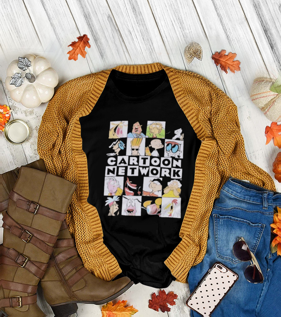Cartoon Network Characters Compilation Images T-Shirt